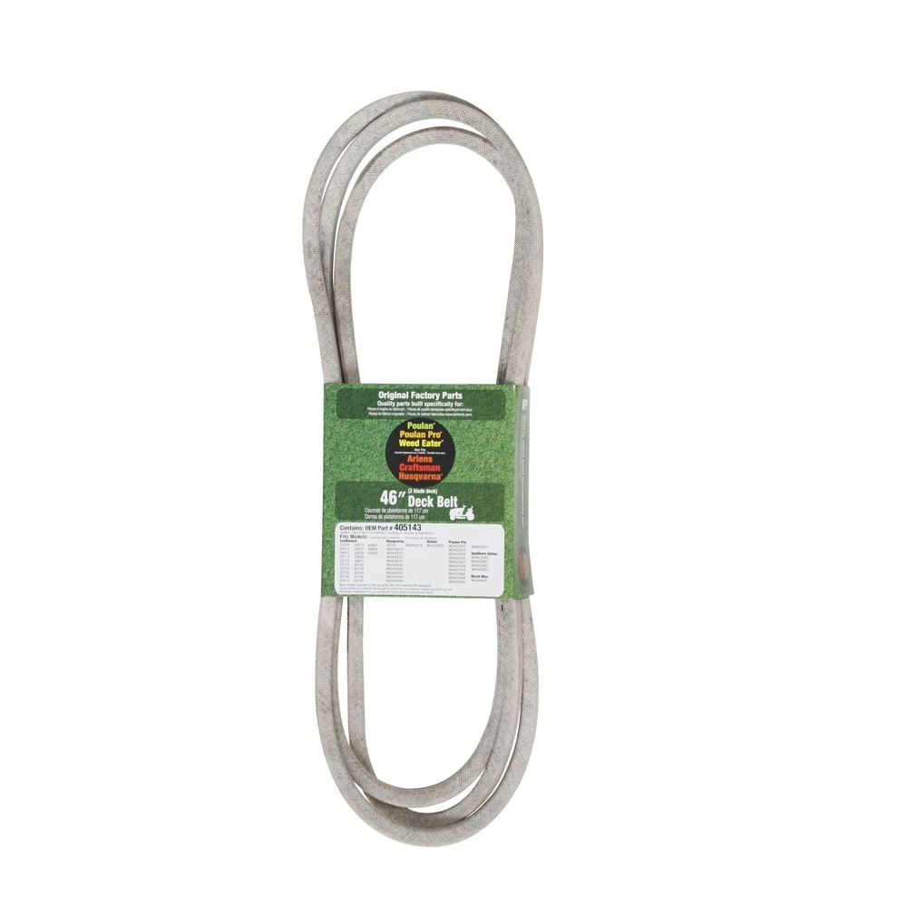 Best Sale ๐ Husqvarna Lawn Mower Belts 46-in Deck Belt for Riding Mower/Tractors (1/2-in W x 105.75-in L) ๐งจ 1 Best Sale ๐ Husqvarna Lawn Mower Belts 46-in Deck Belt for Riding Mower/Tractors (1/2-in W x 105.75-in L) ๐งจ