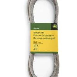 Budget 👍 John Deere Lawn Mower Belts M154294 42-in Deck/Drive Belt for Zero-Turn Mowers (1/2-in W x 119.25-in L) 💯
