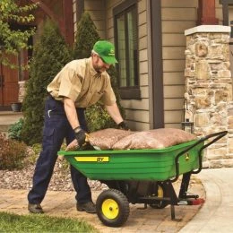 New ⭐ John Deere Dump Carts 8-cu ft Poly Dump Cart 💯 -HusqvarnaJohn Deere Sales 04446514