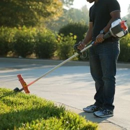 Cheap 🎁 Husqvarna Gas String Trimmers 324L 25-cc 4-Cycle 18-in Straight Shaft Gas String Trimmer 🎉 -HusqvarnaJohn Deere Sales 08642135