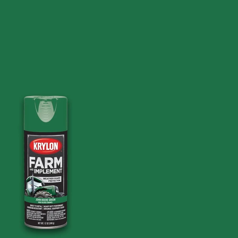 Best Sale ✔️ Krylon Farm and Implement Gloss John Deere Green Spray Paint (NET WT. 12-oz) 🔥 1 Best Sale ✔️ Krylon Farm and Implement Gloss John Deere Green Spray Paint (NET WT. 12-oz) 🔥