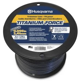 Brand new 🎉 Husqvarna String Trimmer Line 840-ft Spool 0.095-in Titanium Force Spooled Trimmer Line 🔔