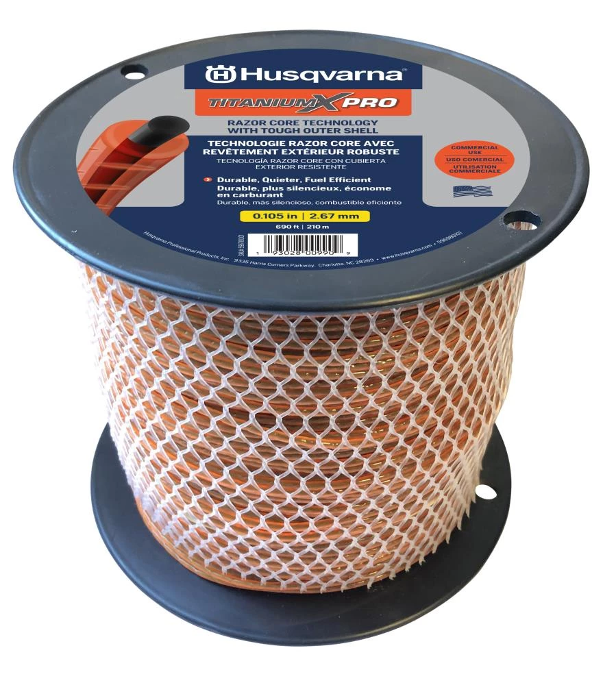 Best Sale ๐ Husqvarna String Trimmer Line 690-ft Spool 0.105-in Titanium X-Pro Spooled Trimmer Line ๐ 2 Best Sale ๐ Husqvarna String Trimmer Line 690-ft Spool 0.105-in Titanium X-Pro Spooled Trimmer Line ๐ - Image 2