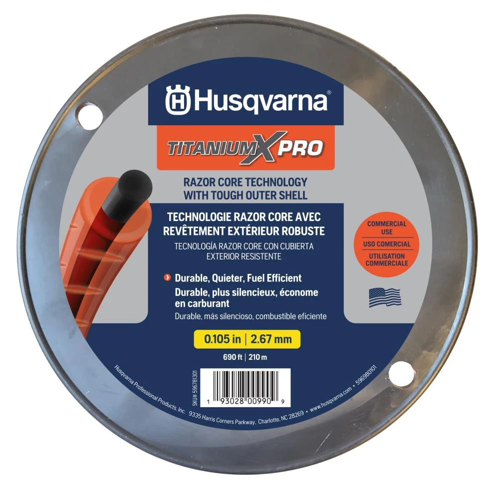 Best Sale ๐ Husqvarna String Trimmer Line 690-ft Spool 0.105-in Titanium X-Pro Spooled Trimmer Line ๐ 1 Best Sale ๐ Husqvarna String Trimmer Line 690-ft Spool 0.105-in Titanium X-Pro Spooled Trimmer Line ๐
