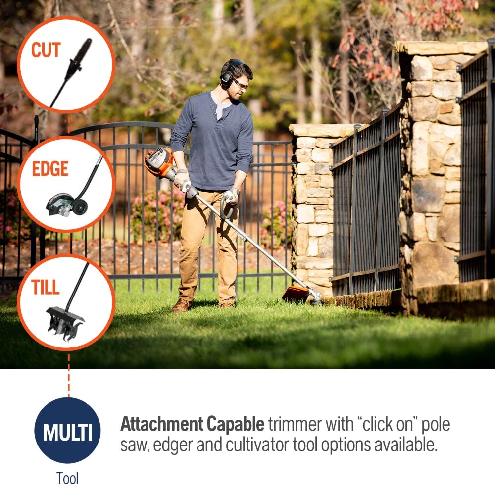 Promo ❤️ Husqvarna Gas String Trimmers 128LD 28-cc 2-Cycle 17-in Straight Shaft Gas String Trimmer with Attachment Capable ✔️ 15 Promo ❤️ Husqvarna Gas String Trimmers 128LD 28-cc 2-Cycle 17-in Straight Shaft Gas String Trimmer with Attachment Capable ✔️ - Image 15