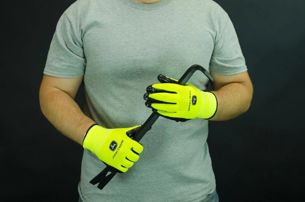 Brand new ๐ John Deere Mens Large Black Polyester Garden Gloves โ๏ธ 3 Brand new ๐ John Deere Mens Large Black Polyester Garden Gloves โ๏ธ - Image 3