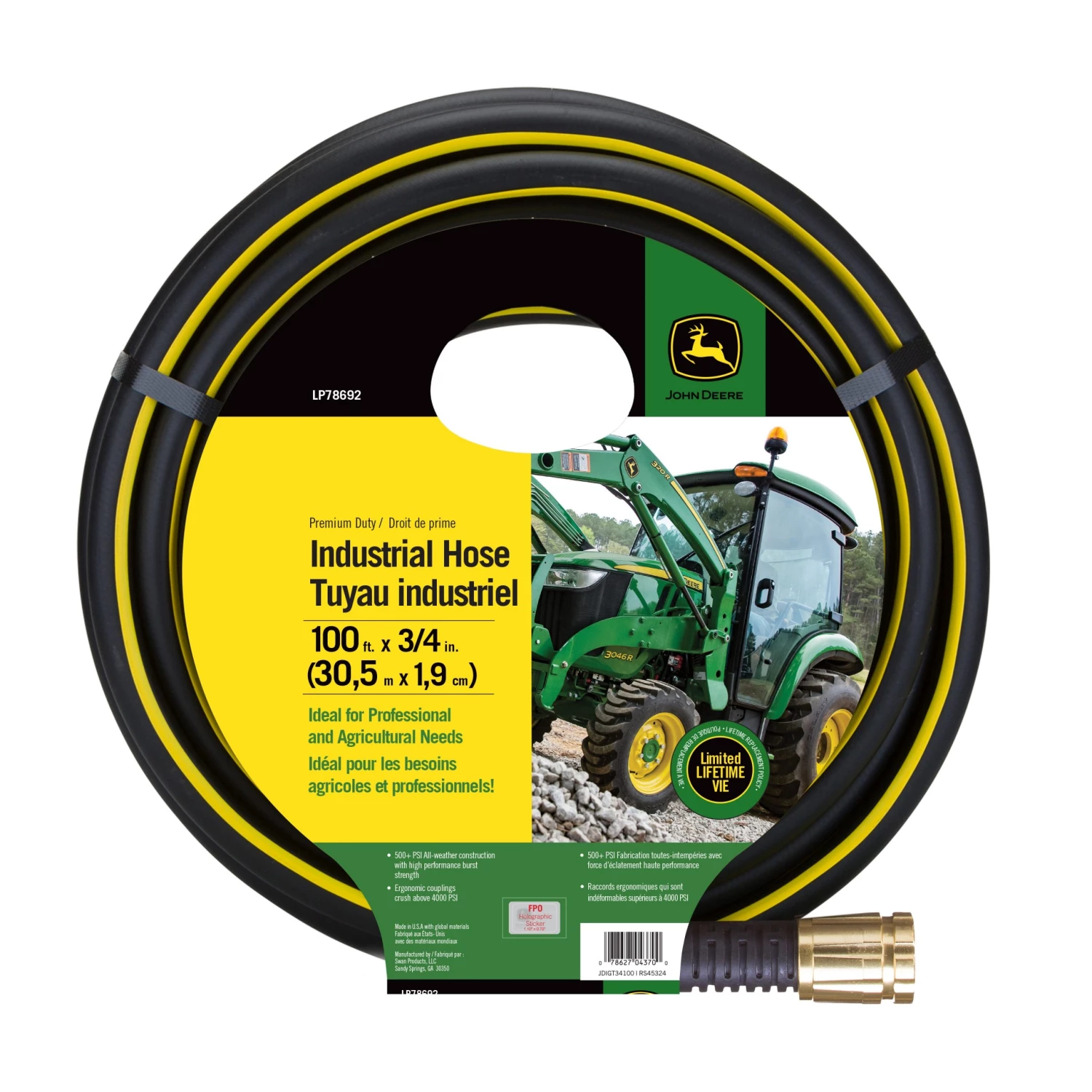 Promo π John Deere Garden Hoses 3/4-in x 100-ft Contractor-Duty Vinyl Black Hose 𧨠1 Promo π John Deere Garden Hoses 3/4-in x 100-ft Contractor-Duty Vinyl Black Hose π§¨