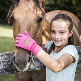 Flash Sale 💯 John Deere Unisex Child Pink Polyester Garden Gloves 🔥 -HusqvarnaJohn Deere Sales 45442185 scaled