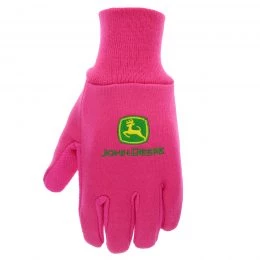 Discount 🤩 John Deere Womens Large Pink Polyester Garden Gloves ✨ -HusqvarnaJohn Deere Sales 45442719