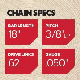 Hot Sale 😍 Oregon Chainsaw Chains Oregon S62 AdvanceCut Chainsaw Chain for 18-Inch Bar -62 Drive Links – low-kickback chain fits Husqvarna, Echo, Poulan, Craftsman, Echo and more 👍 11 Hot Sale 😍 Oregon Chainsaw Chains Oregon S62 AdvanceCut Chainsaw Chain for 18-Inch Bar -62 Drive Links – low-kickback chain fits Husqvarna, Echo, Poulan, Craftsman, Echo and more 👍 -HusqvarnaJohn Deere Sales 45459147