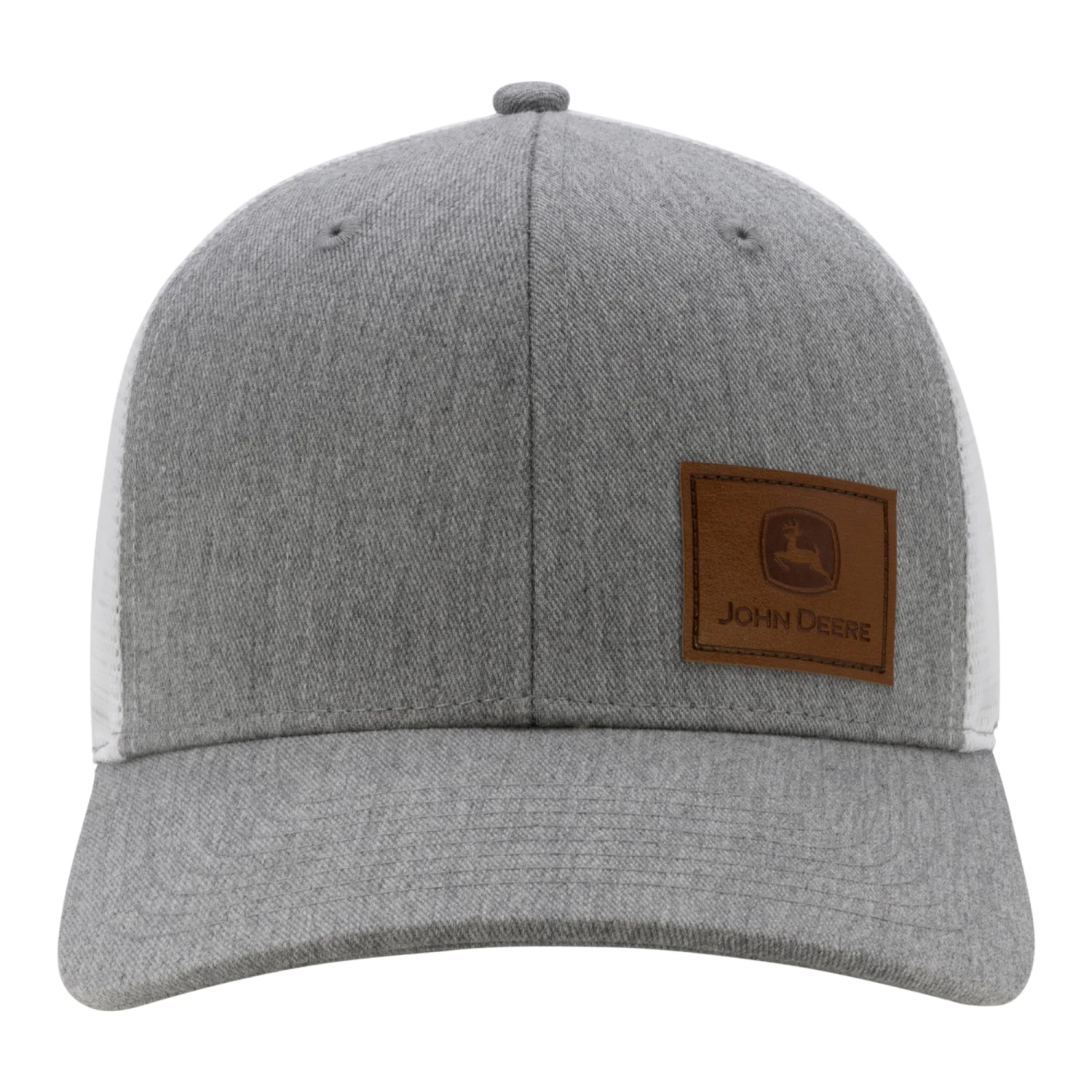 Coupon ๐งจ John Deere Hats JD Grey/White Trucker Leather Patch ๐ 1 Coupon ๐งจ John Deere Hats JD Grey/White Trucker Leather Patch ๐