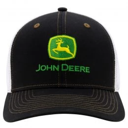 Deals ✨ John Deere Hats JD Black/White Trucker Cap 😀