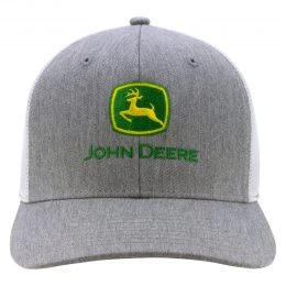 Best reviews of 👏 John Deere Hats JD Heather Grey/Kelly Trucker Cap ❤️
